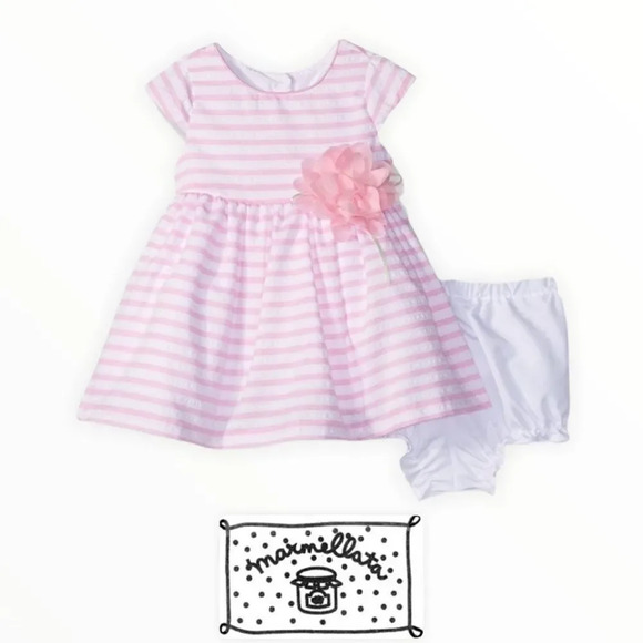 MARMELLATA Baby Girls' Pretty Spring Dress - Picture 1 of 4